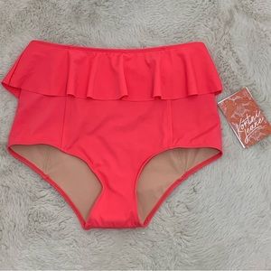 Kortni Jeane Peplum Bikini Bottoms